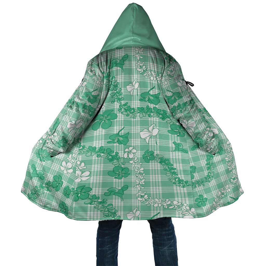 Omaomao Aloha Hawaii Cloak Plumeria Lei With Palaka Motif - Polynesian Pride