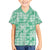 Omaomao Aloha Hawaii Kid Hawaiian Shirt Plumeria Lei With Palaka Motif - Polynesian Pride