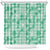 Omaomao Aloha Hawaii Shower Curtain Plumeria Lei With Palaka Motif - Polynesian Pride