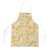 Melemele Aloha Hawaii Apron Plumeria Lei With Palaka Motif - Polynesian Pride