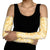 Melemele Aloha Hawaii Arm Sleeves Plumeria Lei With Palaka Motif - Polynesian Pride