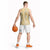 Melemele Aloha Hawaii Basketball Jersey Plumeria Lei With Palaka Motif - Polynesian Pride