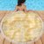 Melemele Aloha Hawaii Beach Blanket Plumeria Lei With Palaka Motif - Polynesian Pride