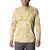 Melemele Aloha Hawaii Button Sweatshirt Plumeria Lei With Palaka Motif - Polynesian Pride