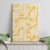 Melemele Aloha Hawaii Canvas Wall Art Plumeria Lei With Palaka Motif - Polynesian Pride