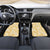 Melemele Aloha Hawaii Car Mats Plumeria Lei With Palaka Motif - Polynesian Pride