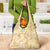 Melemele Aloha Hawaii Grocery Bag Plumeria Lei With Palaka Motif - Polynesian Pride