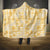 Melemele Aloha Hawaii Hooded Blanket Plumeria Lei With Palaka Motif - Polynesian Pride