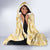 Melemele Aloha Hawaii Hooded Blanket Plumeria Lei With Palaka Motif - Polynesian Pride