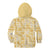 Melemele Aloha Hawaii Kid Hoodie Plumeria Lei With Palaka Motif - Polynesian Pride