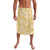 Melemele Aloha Hawaii Lavalava Plumeria Lei With Palaka Motif - Polynesian Pride
