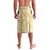 Melemele Aloha Hawaii Lavalava Plumeria Lei With Palaka Motif - Polynesian Pride
