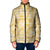 Melemele Aloha Hawaii Padded Jacket Plumeria Lei With Palaka Motif - Polynesian Pride