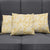 Melemele Aloha Hawaii Pillow Cover Plumeria Lei With Palaka Motif - Polynesian Pride