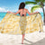 Melemele Aloha Hawaii Sarong Plumeria Lei With Palaka Motif - Polynesian Pride
