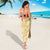 Melemele Aloha Hawaii Sarong Plumeria Lei With Palaka Motif - Polynesian Pride