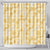Melemele Aloha Hawaii Shower Curtain Plumeria Lei With Palaka Motif - Polynesian Pride