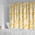Melemele Aloha Hawaii Shower Curtain Plumeria Lei With Palaka Motif - Polynesian Pride