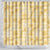Melemele Aloha Hawaii Shower Curtain Plumeria Lei With Palaka Motif - Polynesian Pride