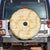 Melemele Aloha Hawaii Spare Tire Cover Plumeria Lei With Palaka Motif - Polynesian Pride