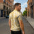 Melemele Aloha Hawaii Zipper Polo Shirt Plumeria Lei With Palaka Motif - Polynesian Pride