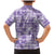 Poni Aloha Hawaii Family Matching Mermaid Dress and Hawaiian Shirt Plumeria Lei With Palaka Motif - Polynesian Pride