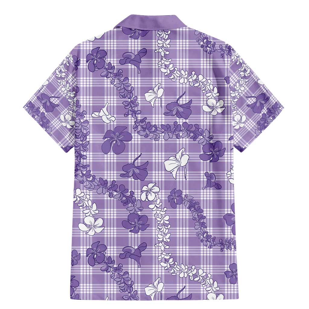 Poni Aloha Hawaii Family Matching Mermaid Dress and Hawaiian Shirt Plumeria Lei With Palaka Motif - Polynesian Pride