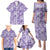 Poni Aloha Hawaii Family Matching Puletasi and Hawaiian Shirt Plumeria Lei With Palaka Motif - Polynesian Pride