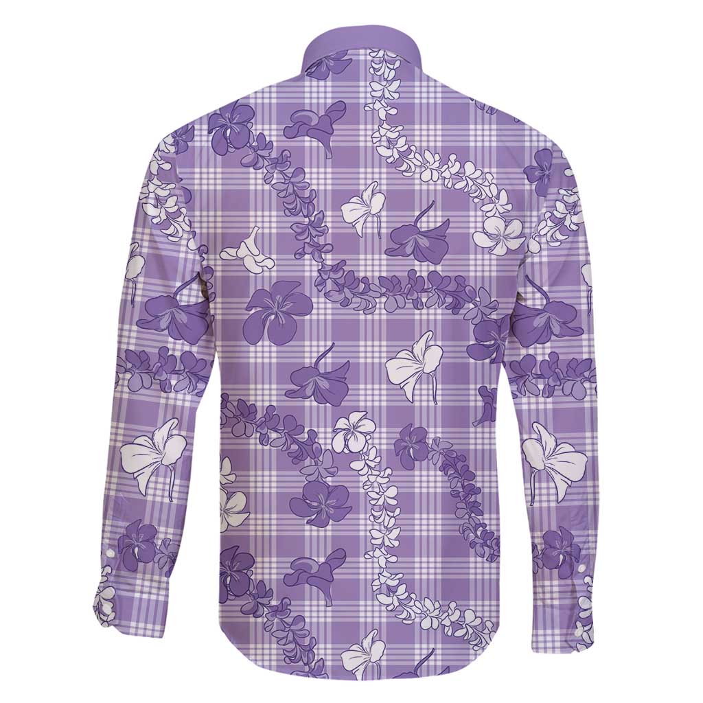 Poni Aloha Hawaii Family Matching Puletasi and Hawaiian Shirt Plumeria Lei With Palaka Motif - Polynesian Pride
