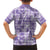 Poni Aloha Hawaii Family Matching Short Sleeve Bodycon Dress and Hawaiian Shirt Plumeria Lei With Palaka Motif - Polynesian Pride