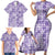 Poni Aloha Hawaii Family Matching Short Sleeve Bodycon Dress and Hawaiian Shirt Plumeria Lei With Palaka Motif - Polynesian Pride