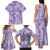 Poni Aloha Hawaii Family Matching Tank Maxi Dress and Hawaiian Shirt Plumeria Lei With Palaka Motif - Polynesian Pride