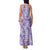 Poni Aloha Hawaii Family Matching Tank Maxi Dress and Hawaiian Shirt Plumeria Lei With Palaka Motif - Polynesian Pride