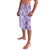 Poni Aloha Hawaii Lavalava Plumeria Lei With Palaka Motif - Polynesian Pride