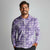 Poni Aloha Hawaii Long Sleeve Polo Shirt Plumeria Lei With Palaka Motif - Polynesian Pride