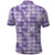 Poni Aloha Hawaii Polo Shirt Plumeria Lei With Palaka Motif - Polynesian Pride