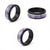 Poni Aloha Hawaii Spinner Ring Plumeria Lei With Palaka Motif - Polynesian Pride