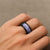 Poni Aloha Hawaii Spinner Ring Plumeria Lei With Palaka Motif - Polynesian Pride