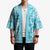 Polu Aloha Hawaii Kimono Plumeria Lei With Palaka Motif - Polynesian Pride