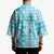 Polu Aloha Hawaii Kimono Plumeria Lei With Palaka Motif - Polynesian Pride