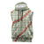 Omaomao Aloha Hawaii Sleeveless Zip Hoodie Rosebud Lei With Palaka Motif - Polynesian Pride