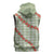 Omaomao Aloha Hawaii Sleeveless Zip Hoodie Rosebud Lei With Palaka Motif - Polynesian Pride