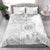 Samoa White Sunday Bedding Set Manuia le Aso Sa o Tamaiti Polynesian Plumeria LT14 - Polynesian Pride