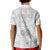 Personalised Samoa White Sunday Kid Polo Shirt Manuia le Aso Sa o Tamaiti Polynesian Plumeria LT14 - Polynesian Pride