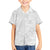 Polynesia White Sunday Kid Hawaiian Shirt Polynesian Pattern With Tropical Flowers LT14 Kid White - Polynesian Pride