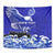 Personalised American Samoa Fautasi Race Tapestry Eagle With Polynesian Pattern LT14 - Polynesian Pride