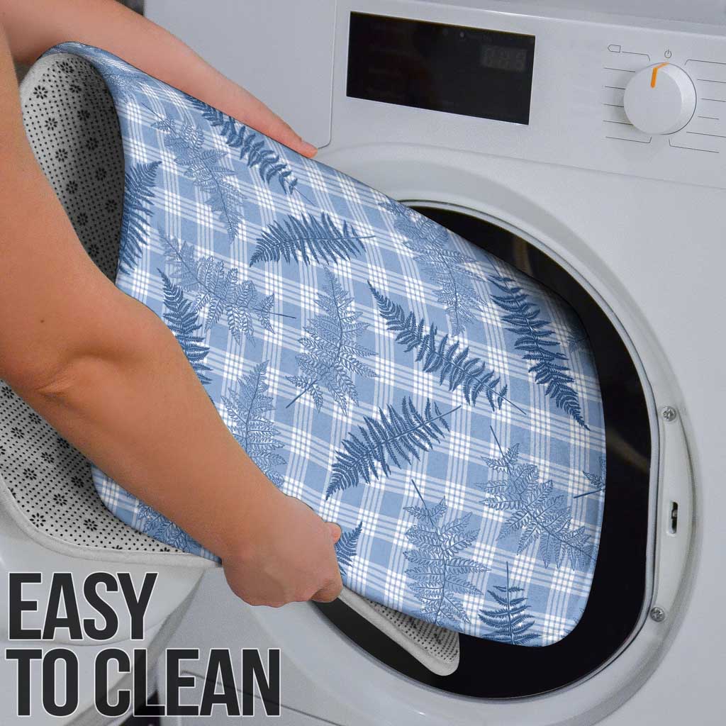 Blue Palaka Hawaii Palapalai Bathroom Set Hawaiian Fern - Polynesian Pride