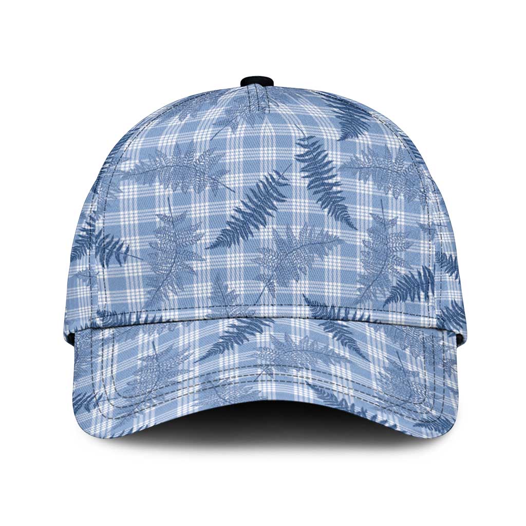 Blue Palaka Hawaii Palapalai Classic Cap Hawaiian Fern LT14 Universal Fit Blue - Polynesian Pride