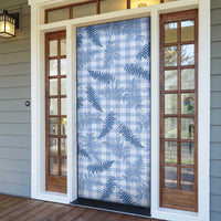 Blue Palaka Hawaii Palapalai Door Cover Hawaiian Fern LT14 - Polynesian Pride