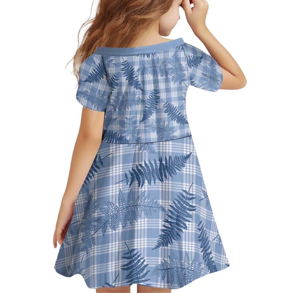 Blue Palaka Hawaii Palapalai Family Matching Puletasi and Hawaiian Shirt Hawaiian Fern - Polynesian Pride